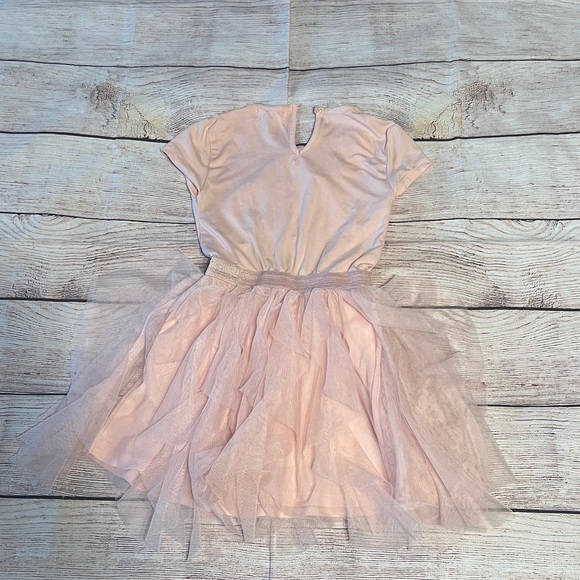 Pink Unicorn Tulle Dress 4T like new - Picture 2 of 4